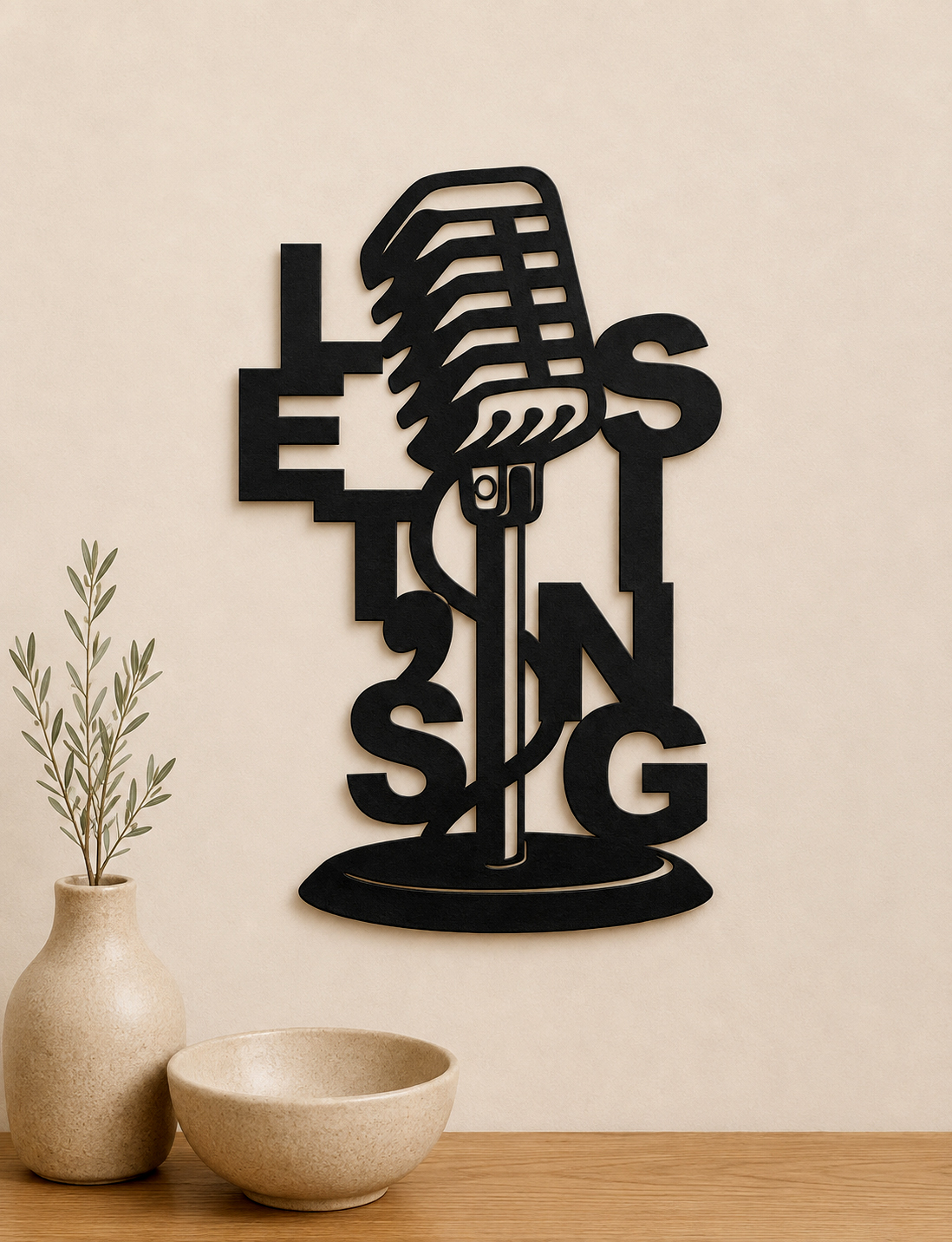 Настінне панно «Let's Sing»